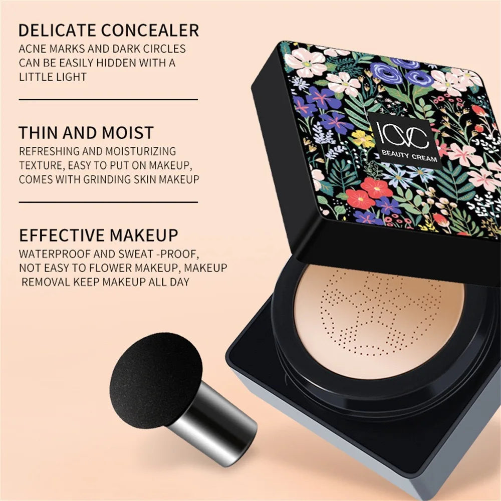 LUXURYTO Mushroom Head BB Cream Air Cushion Compact 20g BB Cream Compact QXL