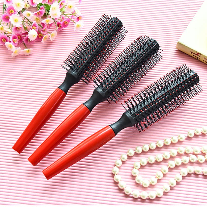 Spiral Round Brush Comb | Curling & Scalp Massager Hairbrush Round Curling Comb QXL