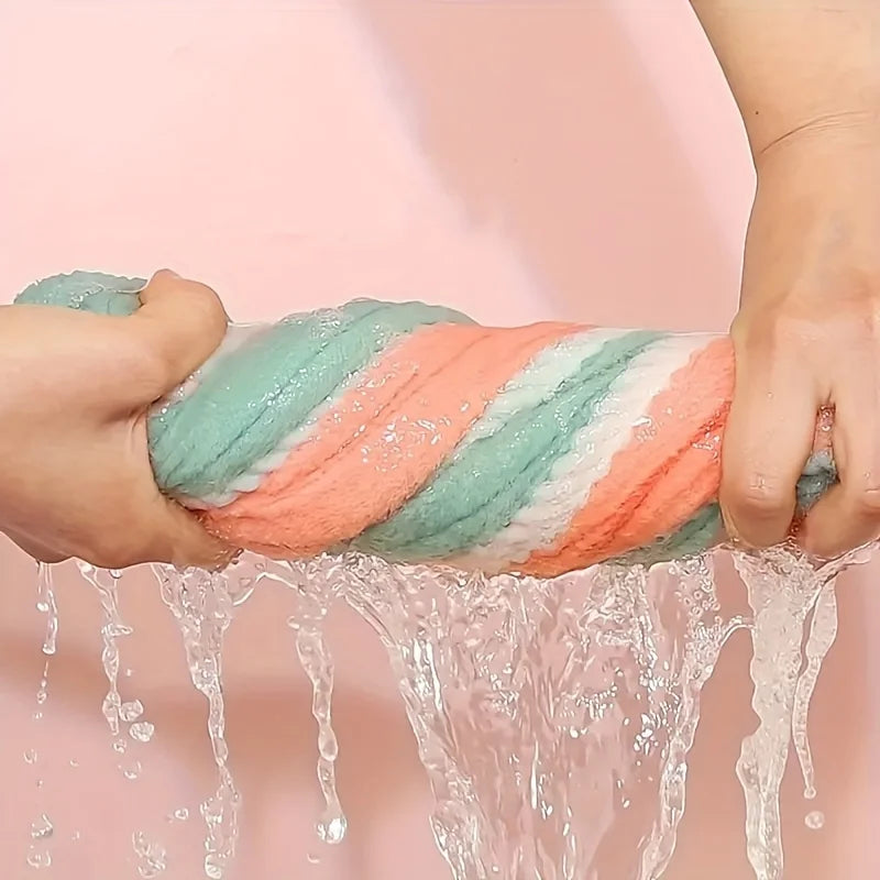 Double-Layer Microfiber Hair Drying Cap | Quick-Dry Towel Hair Drying Cap QXL
