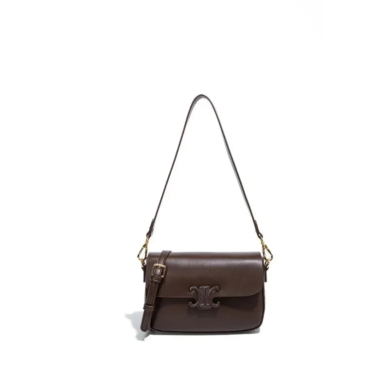 Vintage Faux Suede Women's Crossbody Bag – Office Shoulder Purse Crossbody Bag QXL