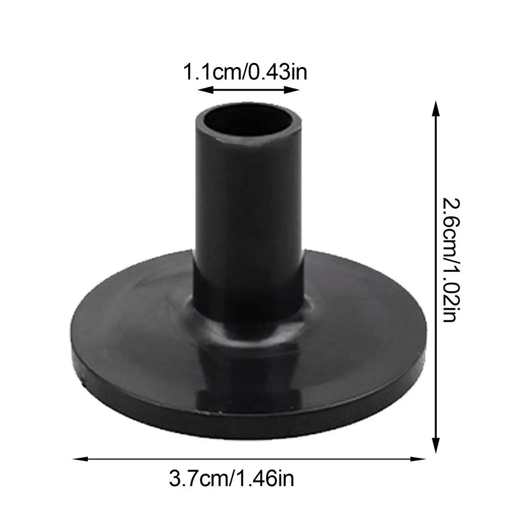 20-Pack Drum Cymbal Sleeves | ABS Flange Stand Holders Cymbal Stand Accessories QXL 20pcs