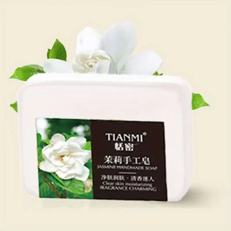 2-Pack Jasmine Handmade Soap | Moisturising Cleansing Bar Handmade Soap Bar QXL