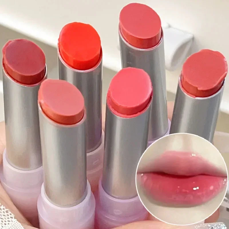 Moisturizing Jelly Lip Gloss | Mirror Finish Lipstick Jelly Lip Gloss QXL