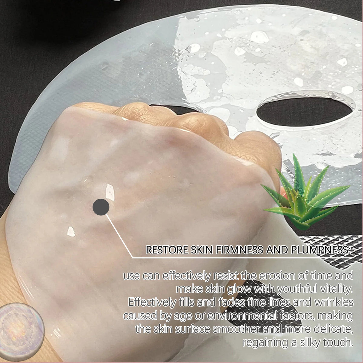 10-Pack Collagen Sheet Masks – Hydrating & Brightening Collagen Sheet Mask QXL