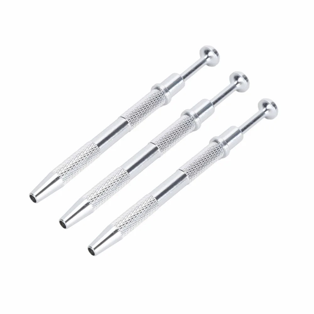 3-Pack Nail Sponge Gripper | Stainless Steel 4-Prong Manicure Tool Nail Sponge Gripper QXL