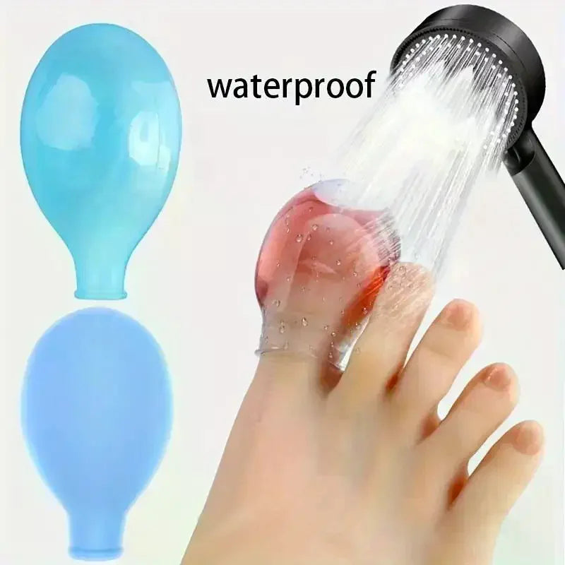 2-Pack Soft Silicone Toe Sleeves & Toe Protectors | S & L Silicone Toe Protector QXL