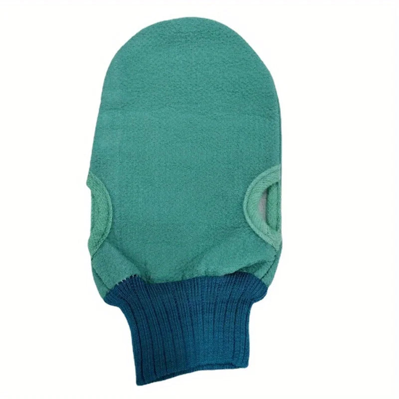 Loofah Exfoliating Shower Glove | Body Scrub & Deep Cleanse Exfoliating Shower Glove QXL 1PC
