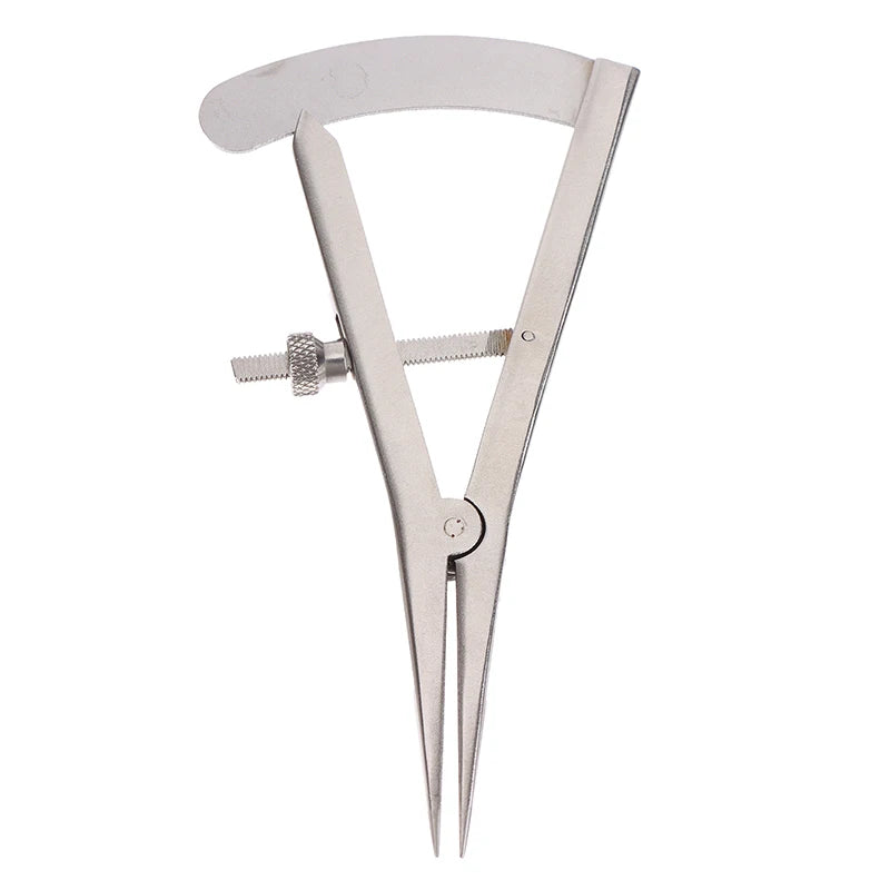 Stainless Steel Eyelid Caliper 0–20mm | Brow & Tattoo Measuring Eyelid Measuring Caliper QXL