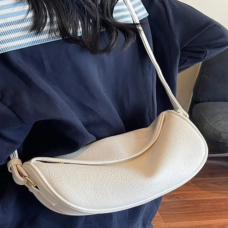 Women's Large Capacity Dumpling Tote Crossbody Shoulder Bag Crossbody Tote Bag QXL