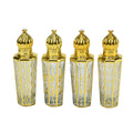 15ml Gold Glass Roll-On Bottle | Refillable Perfume & Oil Roll-On Perfume Bottle QXL random 1pc