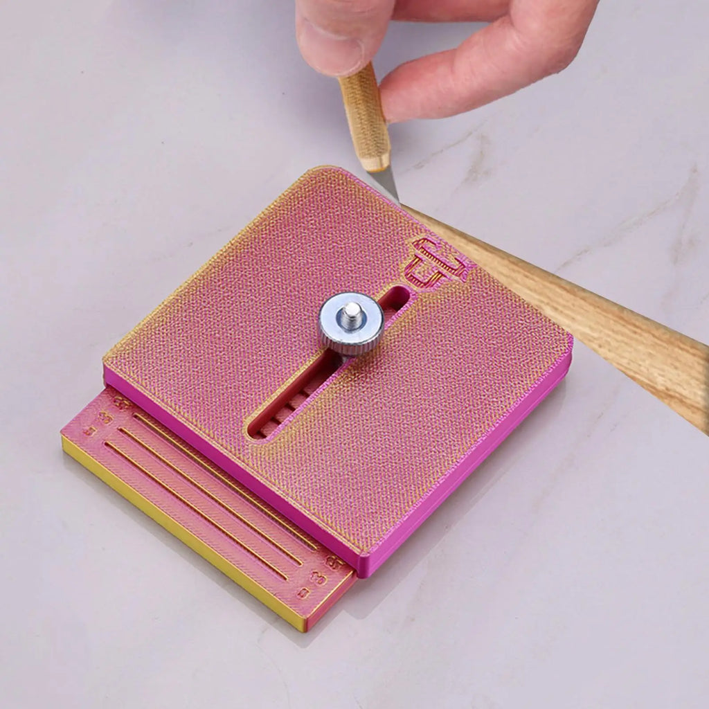 Adjustable Edge Trimming Guide | DIY Wrap Cutting Template Tool Edge Cutting Guide QXL