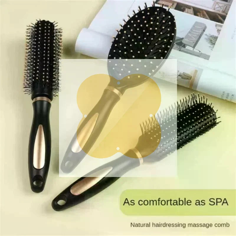 BMPEIC Paddle Massage Hairbrush | All Hair Types Salon Brush Paddle Hair Brush QXL