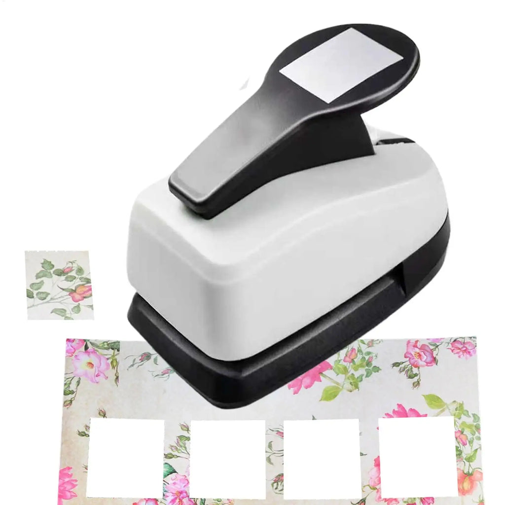 Square Rectangle Paper Punch | Card Making & Scrapbooking Tool Paper Craft Punch QXL
