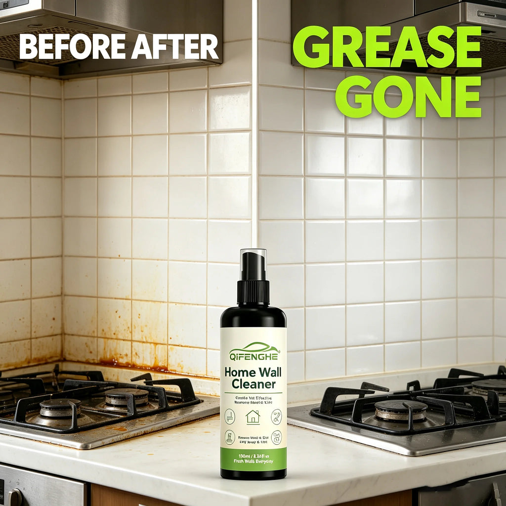 QIFENGHE Wall Cleaner Spray 100ml | Interior Wall Mark Remover Wall Cleaning Spray QXL
