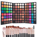 VERONNI 120-Color Eyeshadow Palette + 20 Brushes Makeup Kit Eyeshadow Palette Kit QXL with 20 brushes