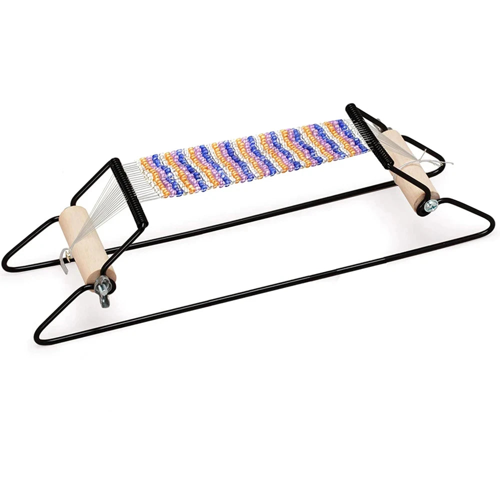 Metal Bead Loom Kit | DIY Jewelry Weaving Tool for Crafters Bead Loom Kit QXL