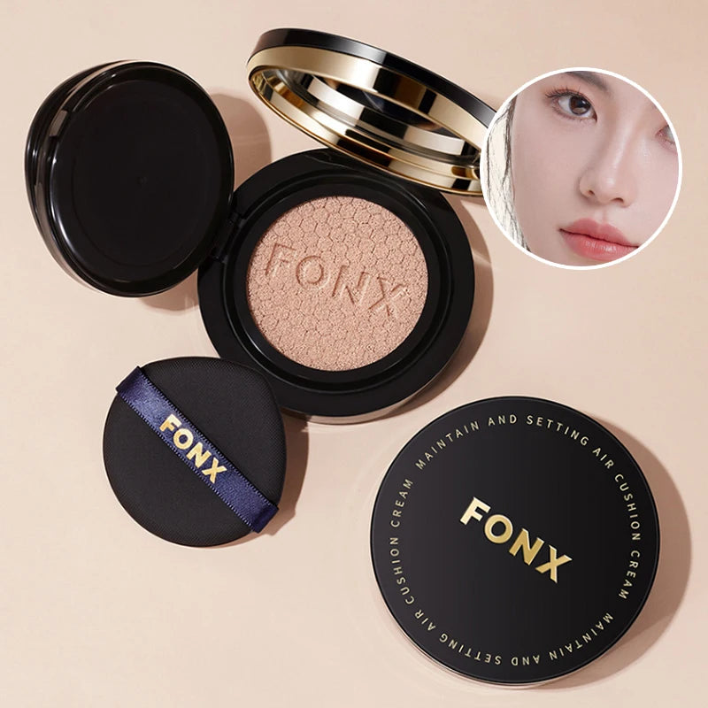FONX Setting Cushion Cream | Hydrating Brightening Foundation Cushion Cream Foundation QXL