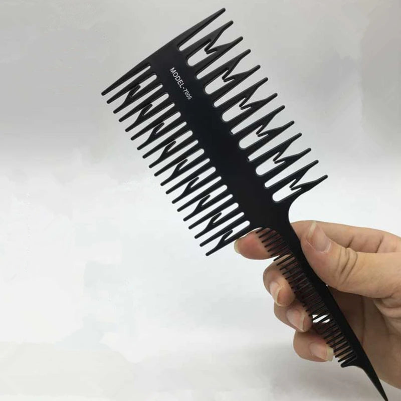 Professional Hair Dyeing Highlight Comb | Rat Tail Fishbone Hair Dyeing Comb QXL