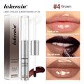 2-in-1 Peel-Off Lip Liner & Moisturizing Lip Oil | 7 Shades Lip Liner & Lip Oil QXL 4Brown