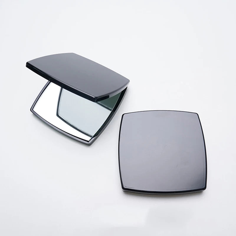 Square Double-Sided Compact Pocket Mirror | Portable Makeup Compact Pocket Mirror QXL