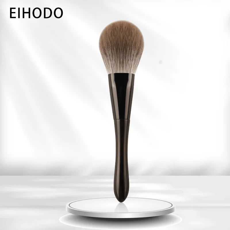 EIHODO Star Moon Powder Brush | Fox Hair Sandalwood Handle Facial Powder Brush QXL