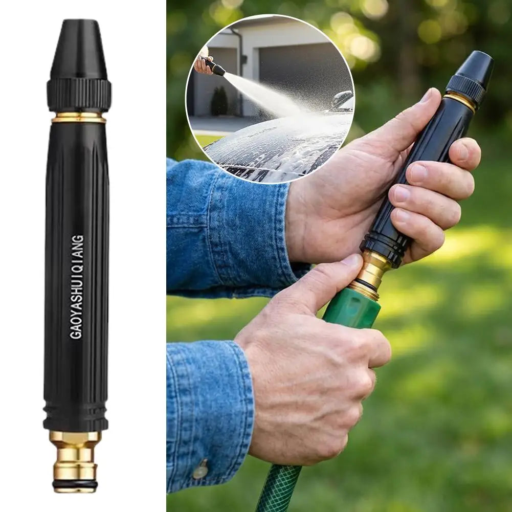 Heavy-Duty Adjustable Garden Hose Nozzle | Car Wash Water Gun Garden Hose Nozzle QXL