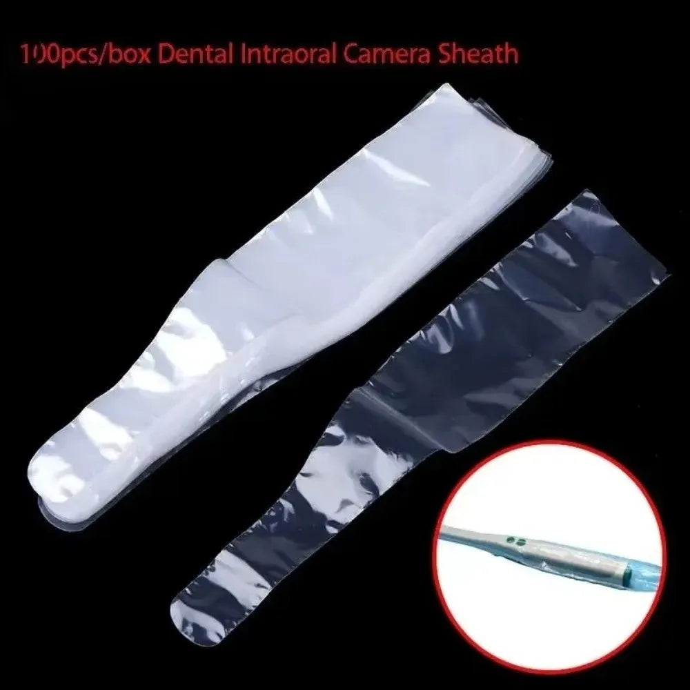 100-Pack Dental Intraoral Camera Sheaths | Disposable Sleeves Dental Camera Sheaths QXL