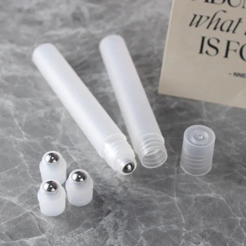 10ml Refillable Roller Ball Bottle – Perfume & Essential Oil Roller Ball Bottle QXL