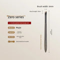 Angled Scythe Eyeliner Brush | Lower Lash Line & Brow Eyeliner Makeup Brush QXL L18 Large