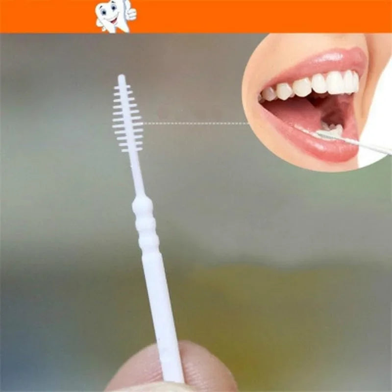 120-Pack Dental Floss Picks | Double-Headed Disposable Toothpicks Dental Floss Picks QXL