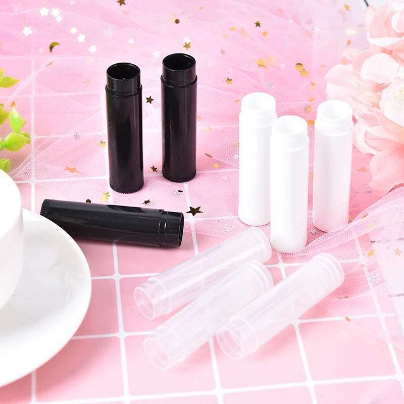 100-Pack 5ml Empty Lip Gloss & Lip Balm Tubes with Cap Lip Gloss Containers QXL
