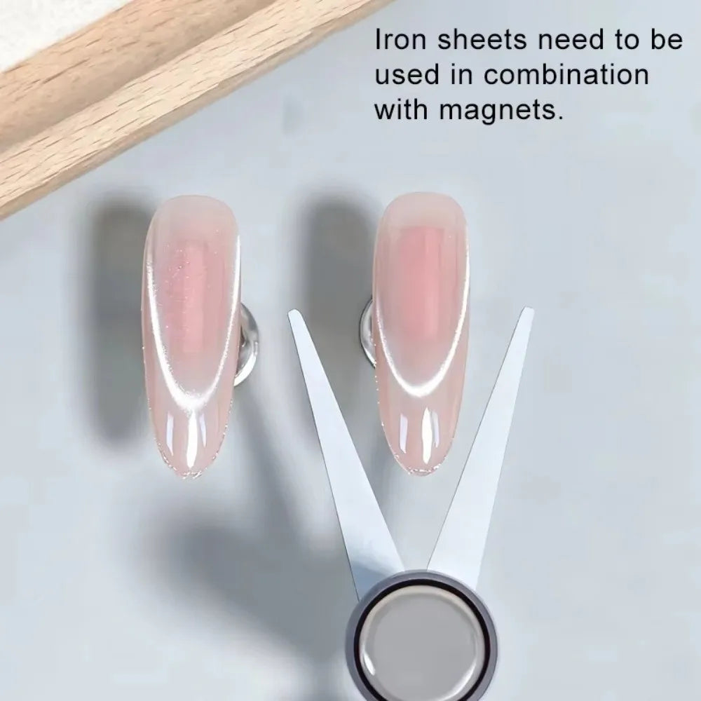 3D Cat Eye Nail Magnet | V-Shape French Manicure Tool Nail Art Magnet QXL