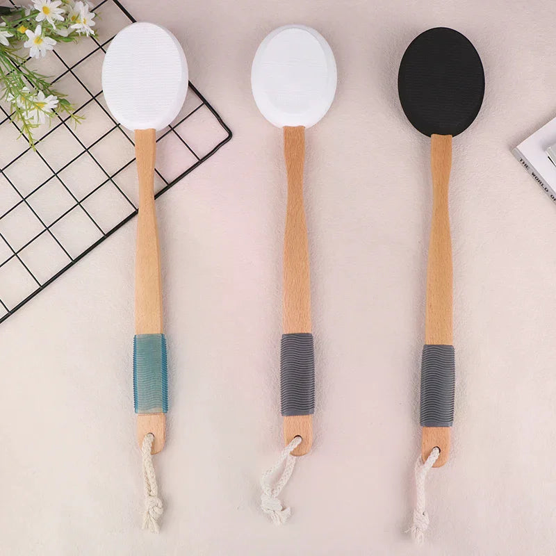 Long Handle Back Lotion & Sunscreen Applicator – EVA Pad Back Lotion Applicator QXL