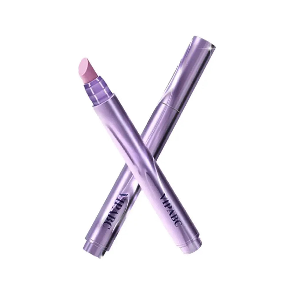 3-in-1 Cuticle Oil Pen & Ceramic Nail Pusher – Nail Nourishing Cuticle Oil Pen QXL purple