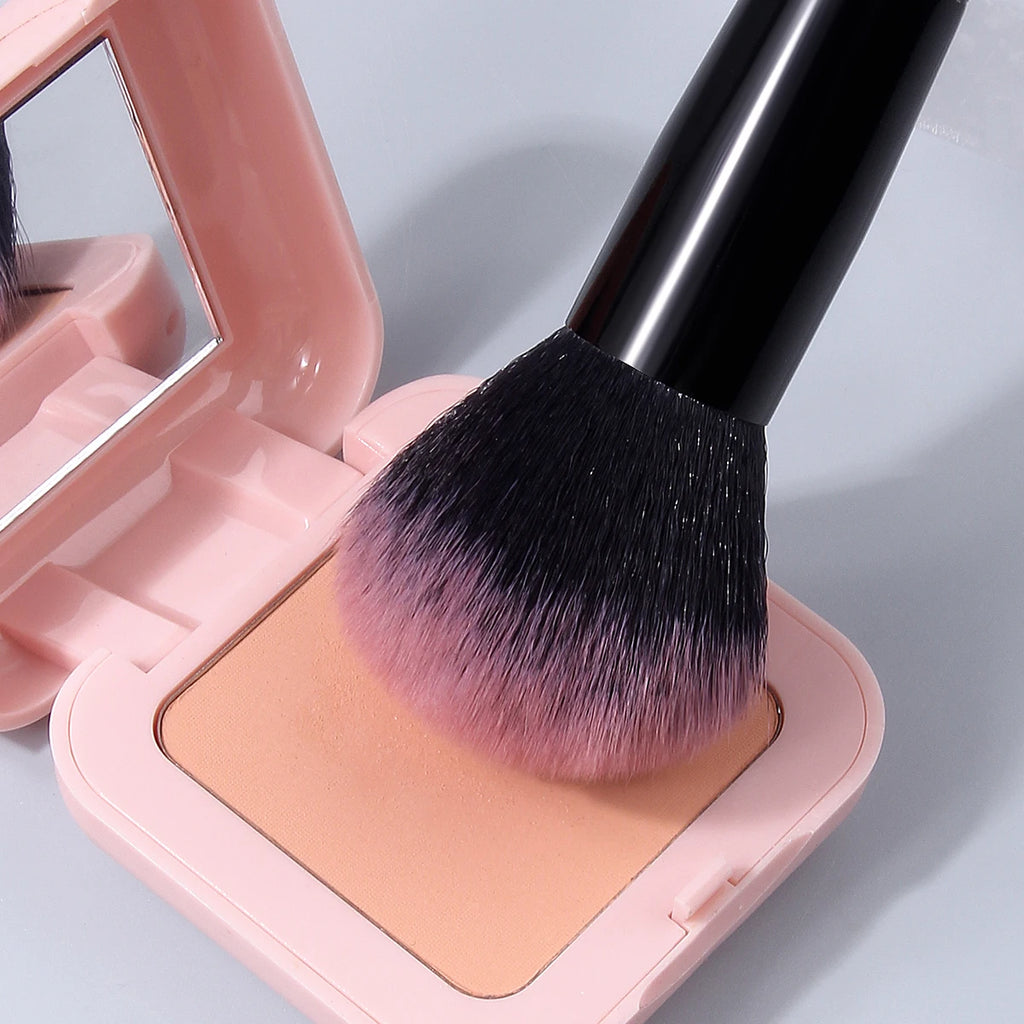 KOSSHOW Blush & Bronzer Powder Brush | Pink Gradient Nylon Blush Powder Brush QXL