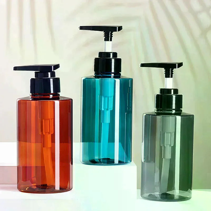 Empty Pump Dispenser Bottle 300ml 500ml – Soap, Lotion & Shampoo Pump Dispenser Bottle QXL