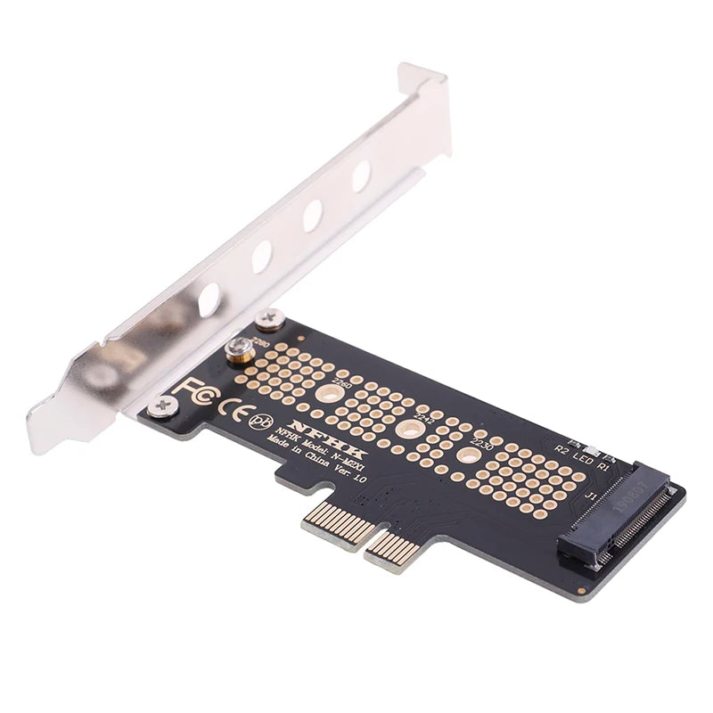 M.2 NGFF NVMe SSD to PCIe x1 Converter Adapter Card SSD Adapter Card QXL