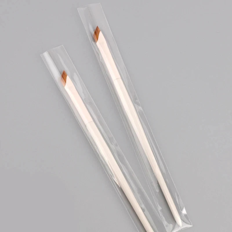 Ultra-Thin Blade Eyeliner & Eyebrow Brush | Precise Detail Eye Makeup Brush QXL