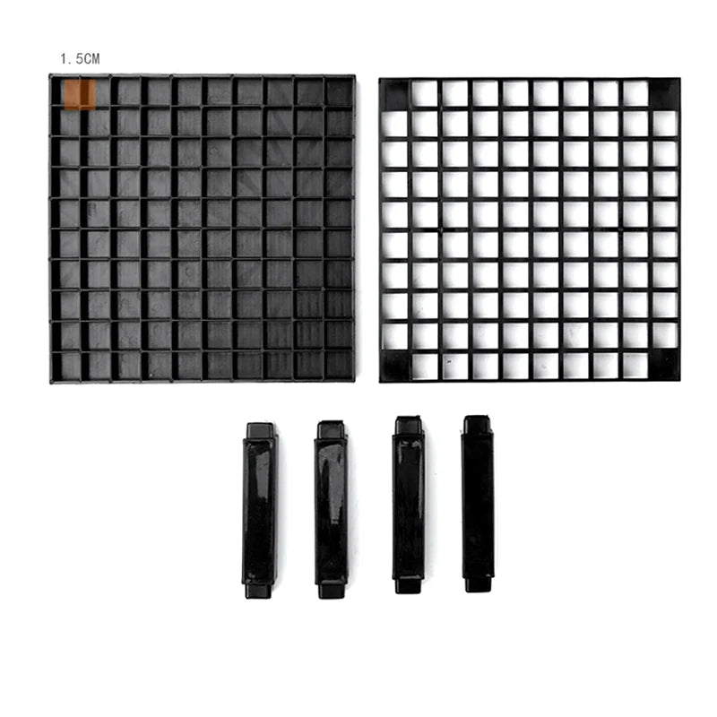 96-Hole Makeup Brush Holder & Air-Dry Organizer Stand Makeup Brush Organizer QXL
