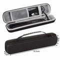 EVA Hair Straightener & Curling Iron Storage Bag | Carry Case Hair Tool Storage Bag QXL Black