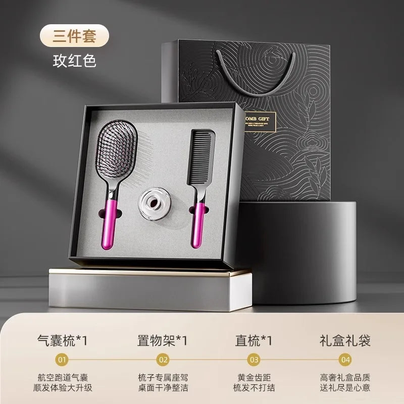 Luxury Air Cushion Comb Gift Box | Birthday & Couples Set Air Cushion Comb QXL Three piece set