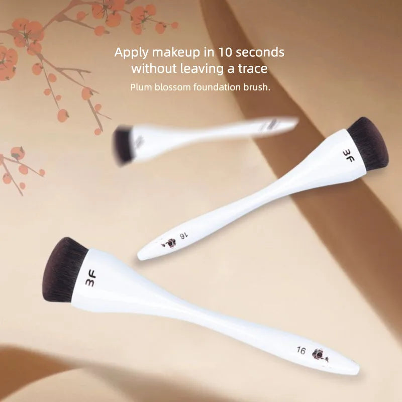 Flat Foundation Brush | Soft Synthetic Bristles, No Streaks Foundation Makeup Brush QXL