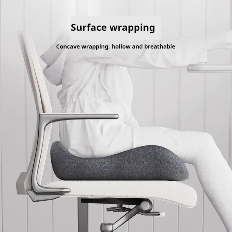 U-Shape Memory Foam Seat Cushion | Coccyx & Tailbone Support Memory Foam Seat Cushion QXL
