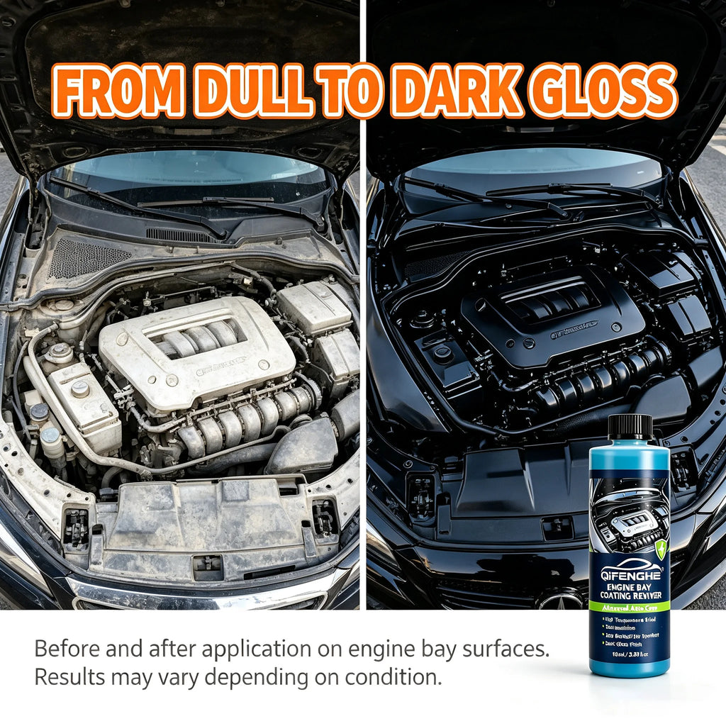 Engine Bay Coating Liquid 100ml | High-Temp Gloss & Protection Engine Bay Coating QXL Default Title