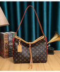 Retro Luxury Leather Diaper Bag | Large Crossbody Tote Diaper Bag Tote QXL zongse