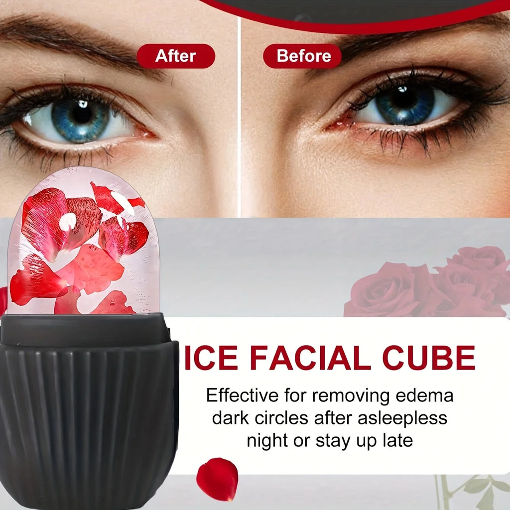 3-Piece Resin Gua Sha & Ice Tray Home Skincare Set Gua Sha Skincare Set QXL