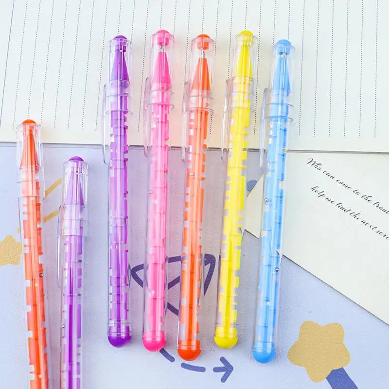 Maze Ballpoint Pens 5/10-Pack | Fun Puzzle Game Writing Pen Novelty Ballpoint Pen QXL
