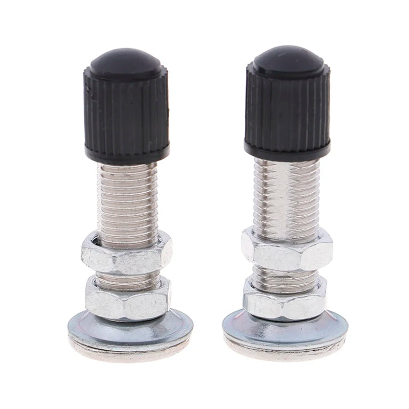 2-Pack 38mm Zinc Alloy Presta Bike Valve Stems | Mountain & Road Bicycle Valve Stems QXL 2pcs