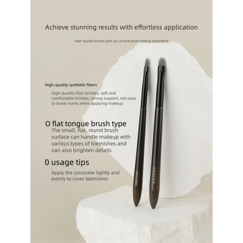 Moji L43 Flat Concealer Brush | Precision Makeup Tool Concealer Brush QXL