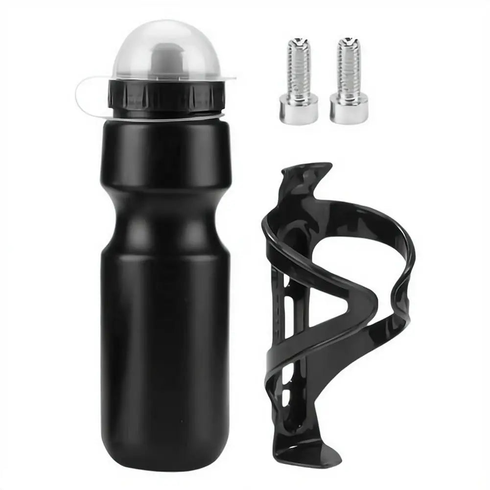 Bicycle Water Bottle 650ml | Dust Cover & Push-Pull Nozzle Cycling Water Bottle QXL